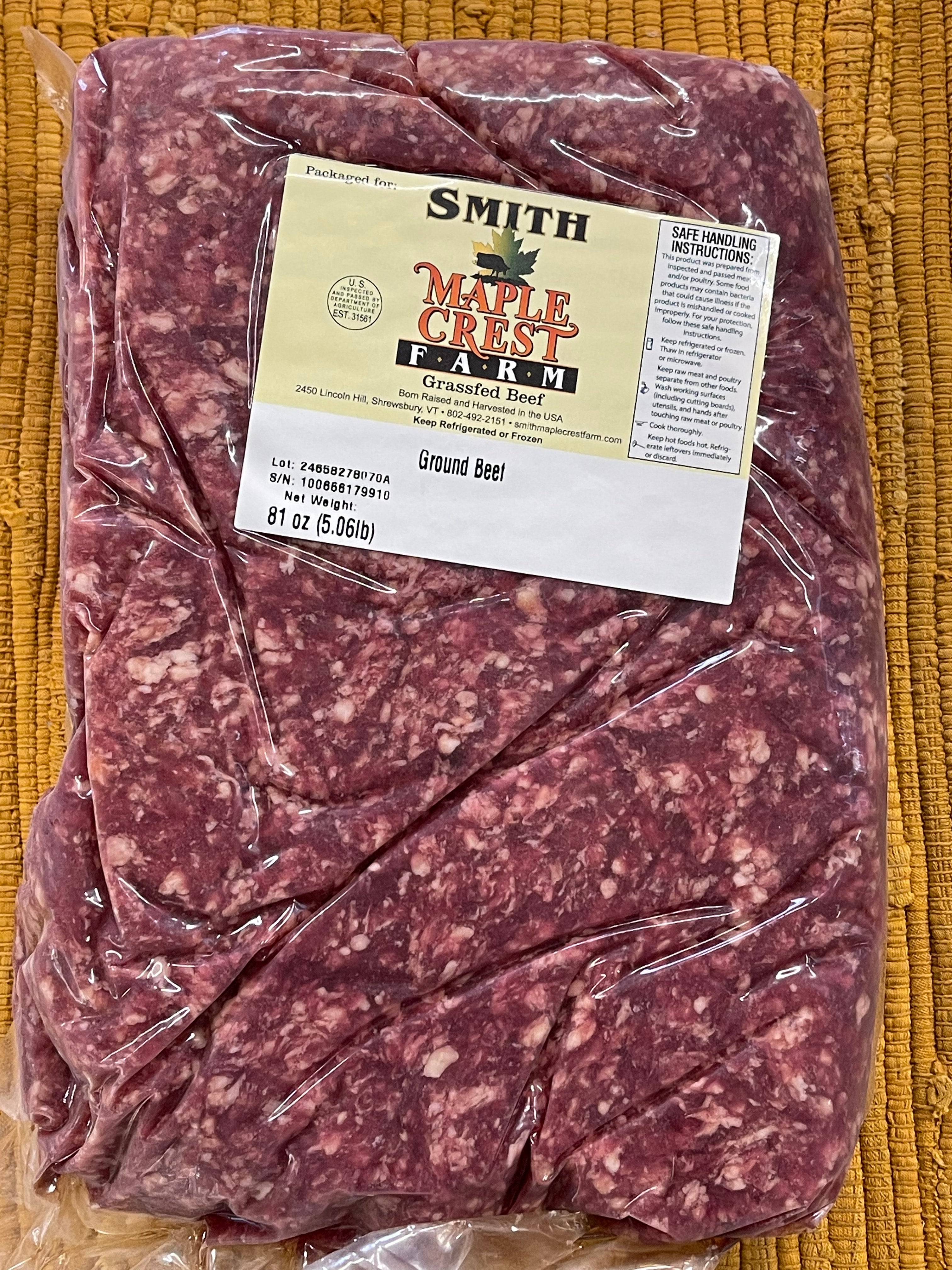 Ground Beef | Smith Maple Crest Farm